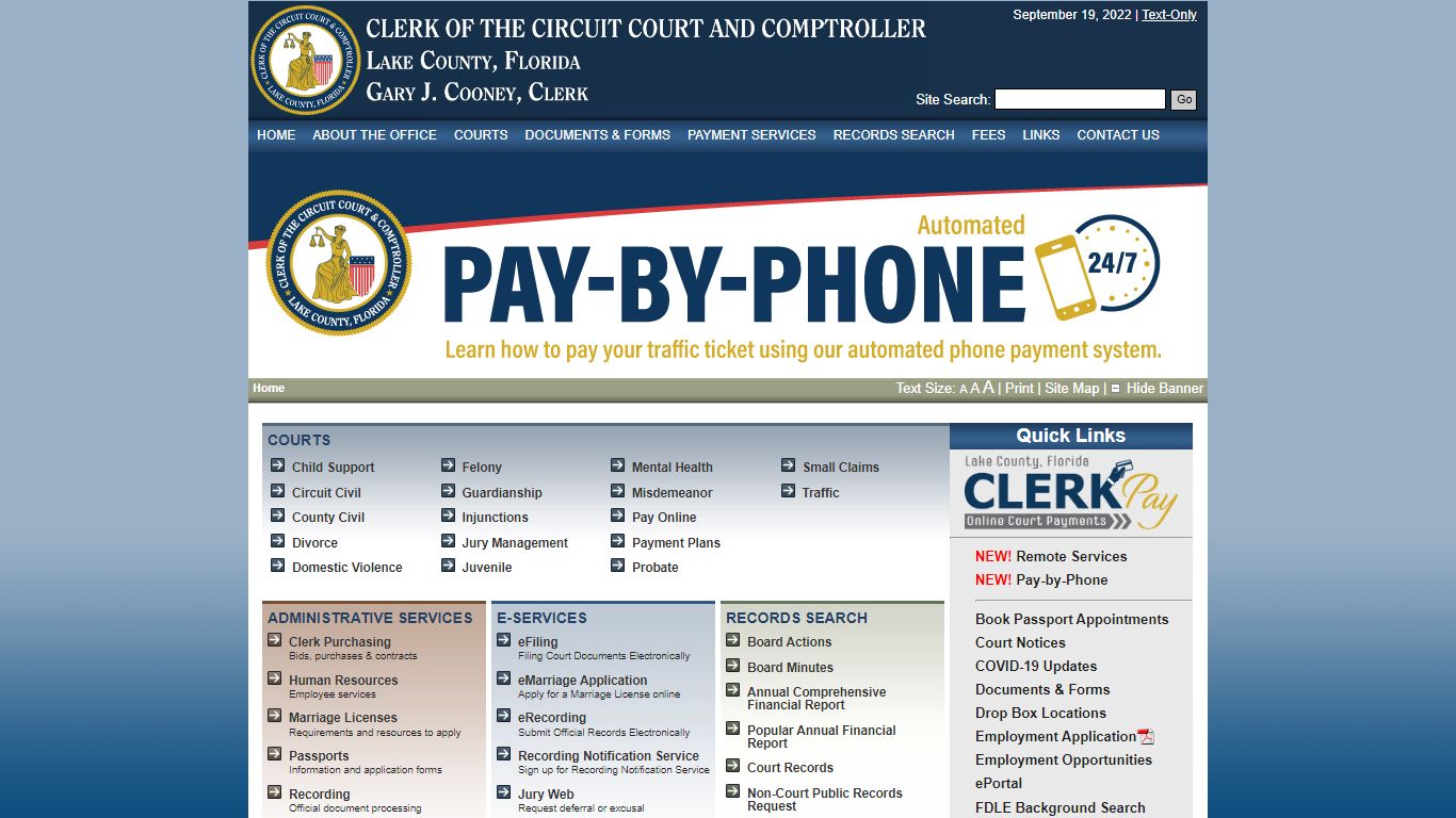 Public Record Searches - Lake County Clerk